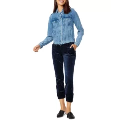 Deals 😍 PAIGE Rowan Denim Jacket Pearl Blue 🧨 -Skinny Jeans Store unnamed file 942
