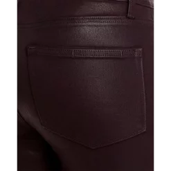 Best Pirce 🎉 PAIGE Hoxton 🧥 Coated Skinny Ankle 👖 Jeans Black Cherry Luxe 🧥 Coated 😉 -Skinny Jeans Store unnamed file 95