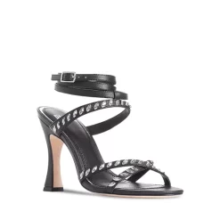 Deals ⌛ PAIGE 👩 Women's Weslie High Heel 🩴 Sandals Black 👏